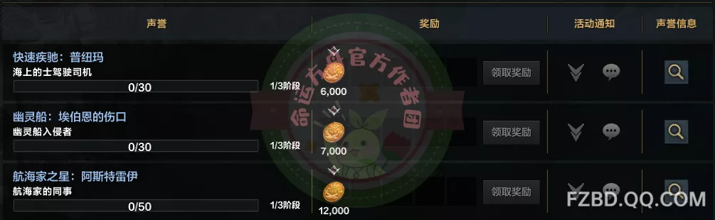               航海系统玩法介绍           