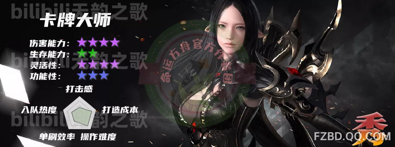               命运方舟国服15职业全方位解析——职业选择必看！           