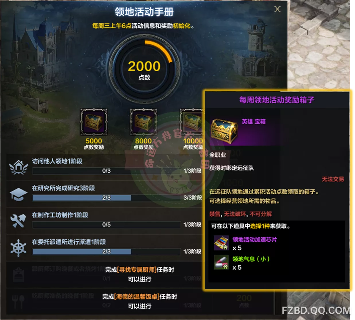               领地玩法介绍           