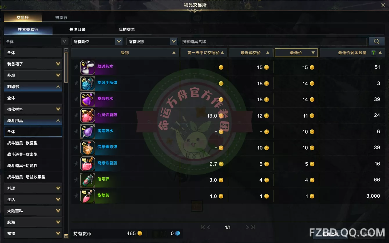 金币获取一览